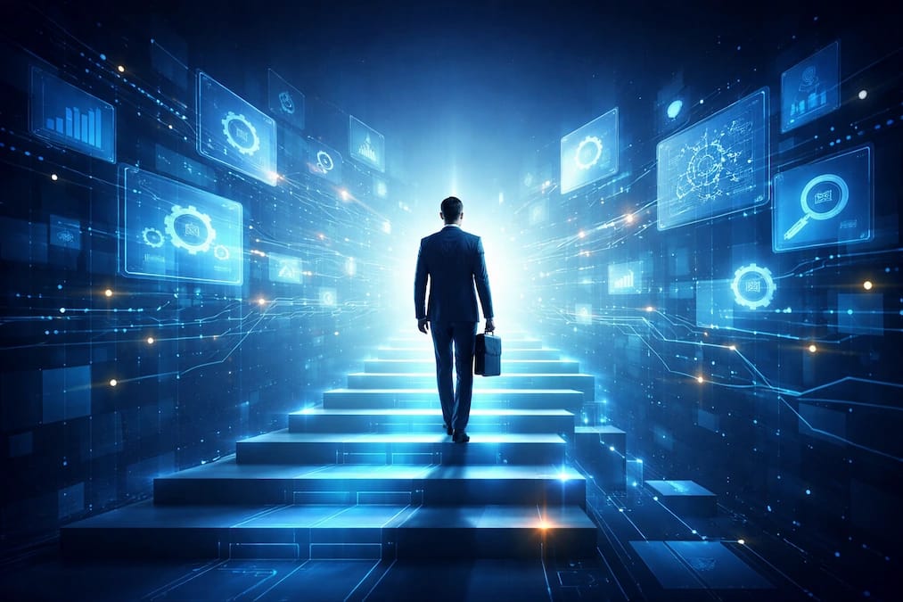 Camino digital hacia el futuro